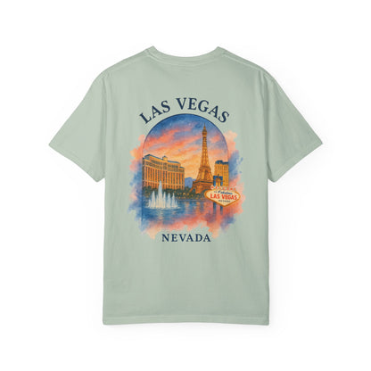 Las Vegas Adventure Unisex Garment-Dyed T-Shirt