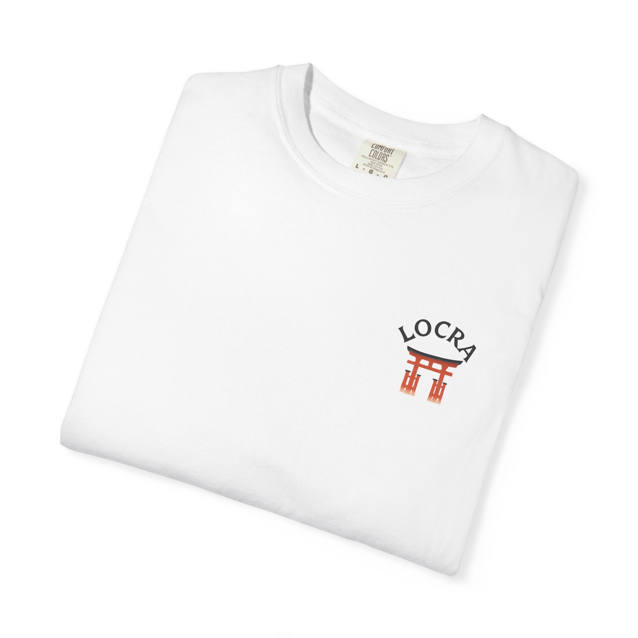 しろ　宿儺TOP Kyoto Japan Graphic T-Shirt - Unisex Garment-Dyed Tee – Locra