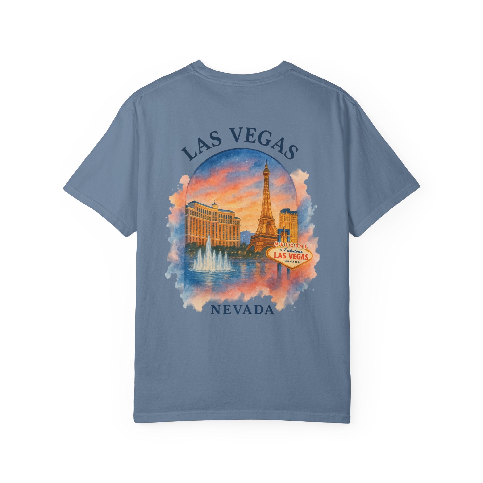 Las Vegas Adventure Unisex Garment-Dyed T-Shirt