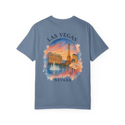 Las Vegas Adventure Unisex Garment-Dyed T-Shirt