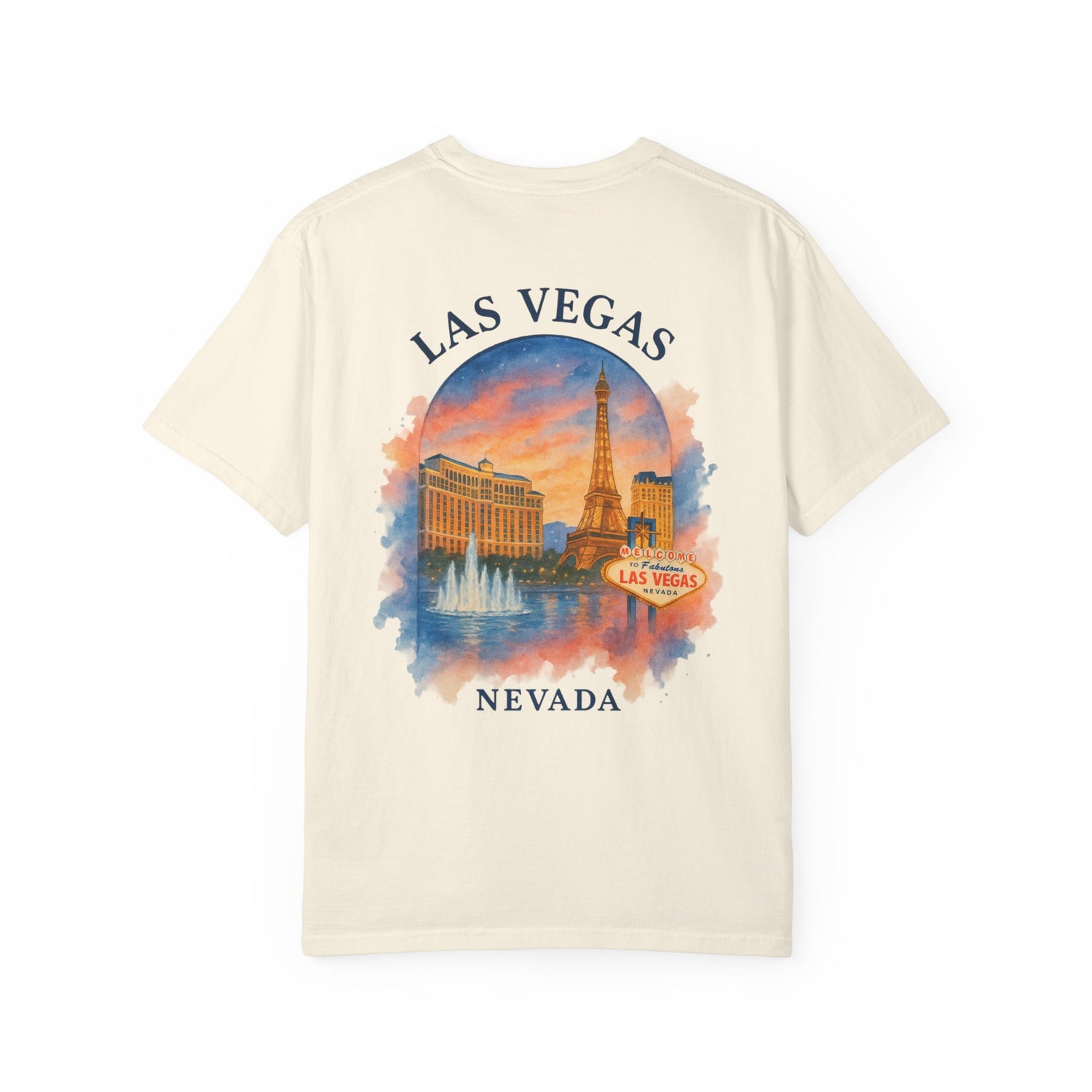 Las Vegas Adventure Unisex Garment-Dyed T-Shirt